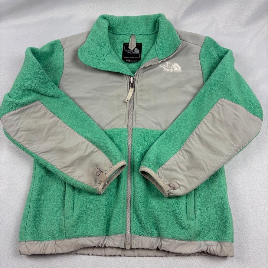 The North Face Denali Polartec Fleece Jacket Girls M. Hiking Gorpcore *Read